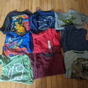 Boys 10/12 long sleeve shirts as a lot